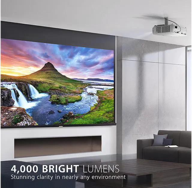 Alt view image 3 of 8 - ViewSonic PX748-4K True 4K UHD Projector with 4000 Lumens, 240Hz, 4.2ms for Home Theater and Gaming