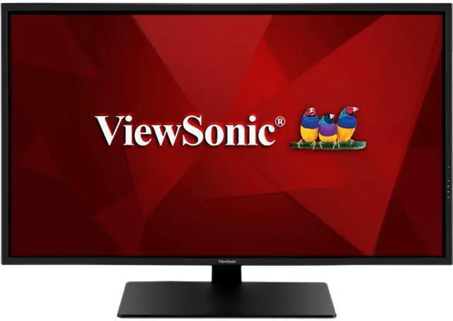 Alt view image 11 of 19 - ViewSonic VX4381-4K 43 Inch Ultra HD MVA 4K Monitor Frameless Widescreen with HDR10 Support, Eye Care, HDMI, USB, DisplayPort for Home and Office