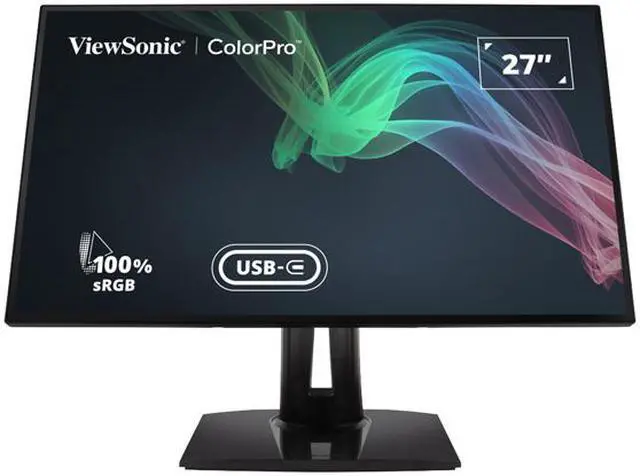 Alt view image 12 of 17 - ViewSonic VP2768a-4K 27 Inch Premium IPS 4K Monitor with Advanced Ergonomics, ColorPro 100% sRGB Rec 709, 14-bit 3D LUT, Eye Care, HDMI, USB Type C, DisplayPort for Professional Home and Office