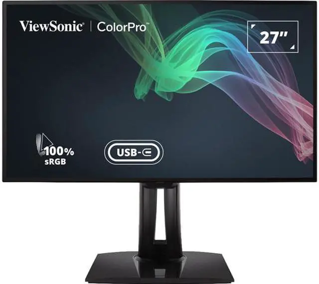 Alt view image 10 of 17 - ViewSonic VP2768a-4K 27 Inch Premium IPS 4K Monitor with Advanced Ergonomics, ColorPro 100% sRGB Rec 709, 14-bit 3D LUT, Eye Care, HDMI, USB Type C, DisplayPort for Professional Home and Office