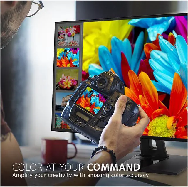Alt view image 2 of 17 - ViewSonic VP2768a-4K 27 Inch Premium IPS 4K Monitor with Advanced Ergonomics, ColorPro 100% sRGB Rec 709, 14-bit 3D LUT, Eye Care, HDMI, USB Type C, DisplayPort for Professional Home and Office