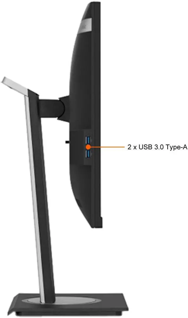 Alt view image 11 of 15 - ViewSonic VG2748A 27 Inch IPS 1080p Ergonomic Monitor with Ultra-Thin Bezels, HDMI, DisplayPort, USB, VGA, and 40 Degree Tilt for Home and Office