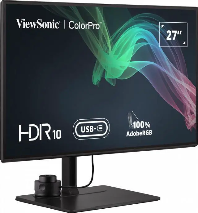 Alt view image 5 of 20 - ViewSonic VP2786-4K 27 Inch Premium IPS 4K USB C Monitor with Integrated Color Wheel, 100% sRGB, 98% DCI-P3, Pantone Validated, 90W Charging, HDMI, DisplayPort for Professional Home and Office