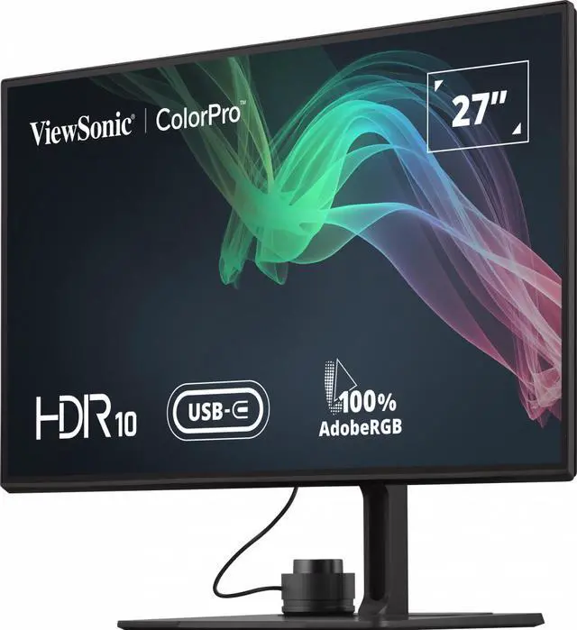Alt view image 10 of 20 - ViewSonic VP2786-4K 27 Inch Premium IPS 4K USB C Monitor with Integrated Color Wheel, 100% sRGB, 98% DCI-P3, Pantone Validated, 90W Charging, HDMI, DisplayPort for Professional Home and Office