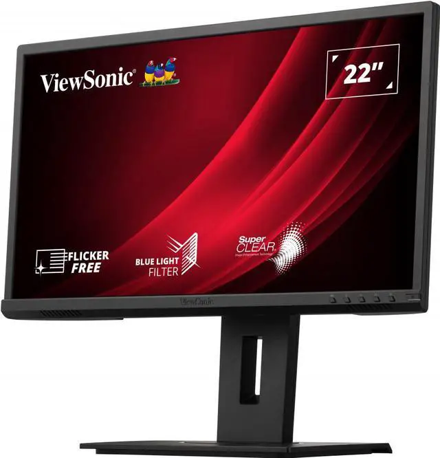 Alt view image 2 of 15 - ViewSonic 22" 60 Hz VA monitors 5 ms VGA:	1 USB 3.2 Type A Down Stream:	4 USB 3.2 Type B Up Stream:	1 3.5mm Audio In:	1 3.5mm Audio Out:	1 HDMI 1.4:	1 DisplayPort:	1 Power in:	3-pin Socket (IEC C14 / CEE22) VG2240