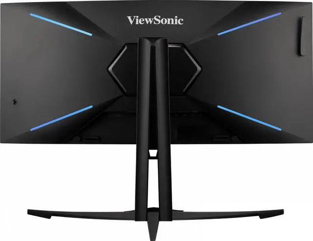 Alt view image 7 of 9 - ViewSonic 34" 200 Hz VA UWQHD (UltraWide QHD) monitors FreeSync Premium Pro DCI-P3: 97% coverage (Typ) NTSC: 99% size (Typ) sRGB: 140% size / 99% coverage (Typ) USB 3.2 Type A Down Stream:	3 USB 3.2 Type B Up Stream:	1 USB 3.2 Type C Up Str