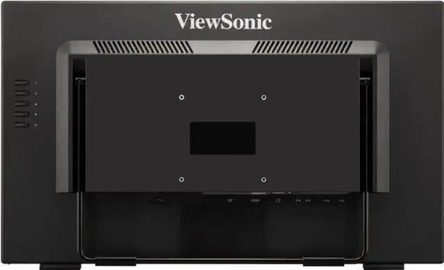 Alt view image 8 of 11 - ViewSonic TD2465 24" (23.8" Actual viewable size) Projected Capacitive Touchscreen Monitor 250 cd/m2 3000:1 Built-in Speakers