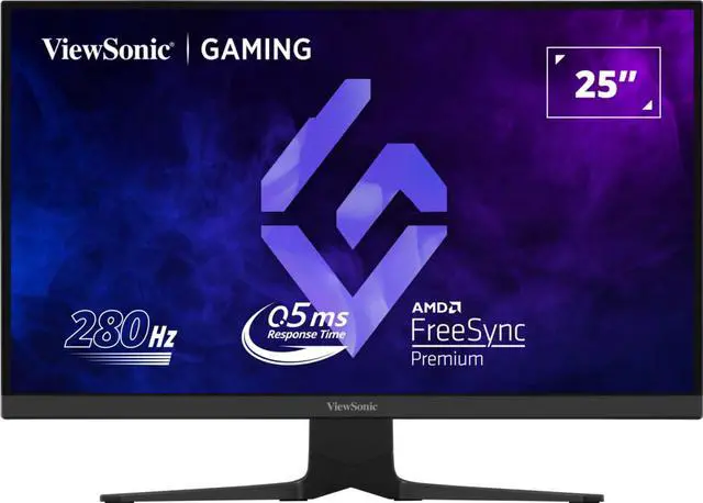 Alt view image 2 of 19 - ViewSonic XG2536 25” FHD IPS 280HZ Gaming Monitor with HDMI, DisplayPort, and USB-C