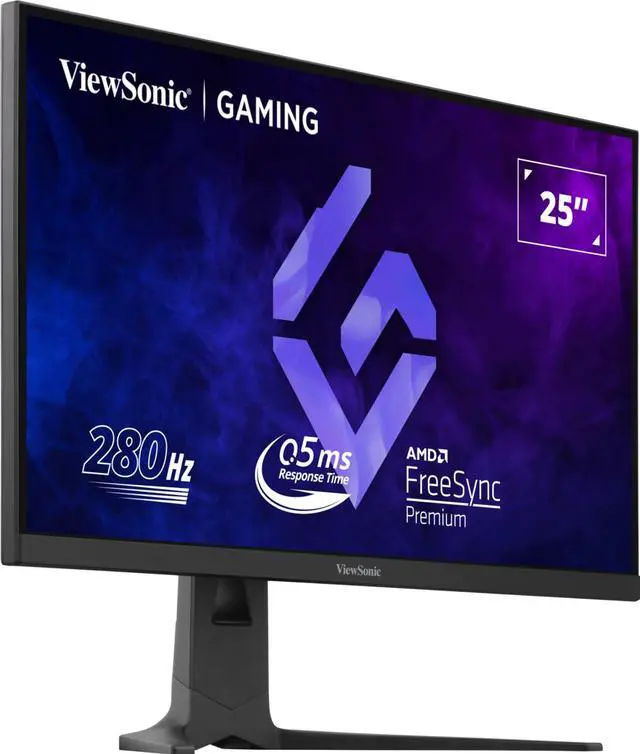 Alt view image 12 of 19 - ViewSonic XG2536 25” FHD IPS 280HZ Gaming Monitor with HDMI, DisplayPort, and USB-C