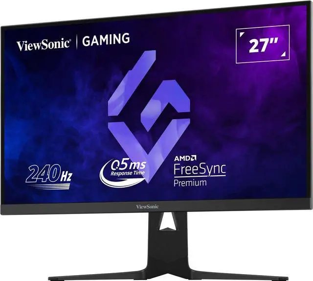 Alt view image 15 of 16 - ViewSonic 27" 240Hz QHD 2560 x 1440 IPS Gaming Monitor with HDMI, DisplayPort, and USB-C