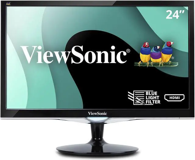 Main image of ViewSonic 23.6" TN Monitor 2 ms VX2452MH