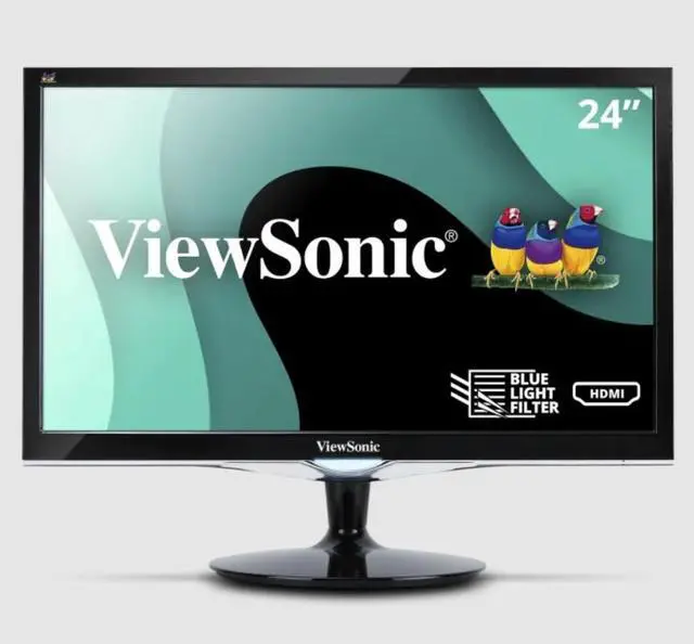 Main image of ViewSonic VX2452MH - 24" 1080p 2ms Monitor with HDMI, VGA and DVI