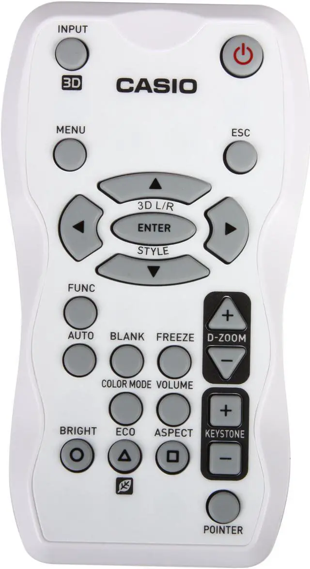 Alt view image 8 of 9 - CASIO XJ-M140 1024 x 768 2.500 lumens DLP Projector 1800:1