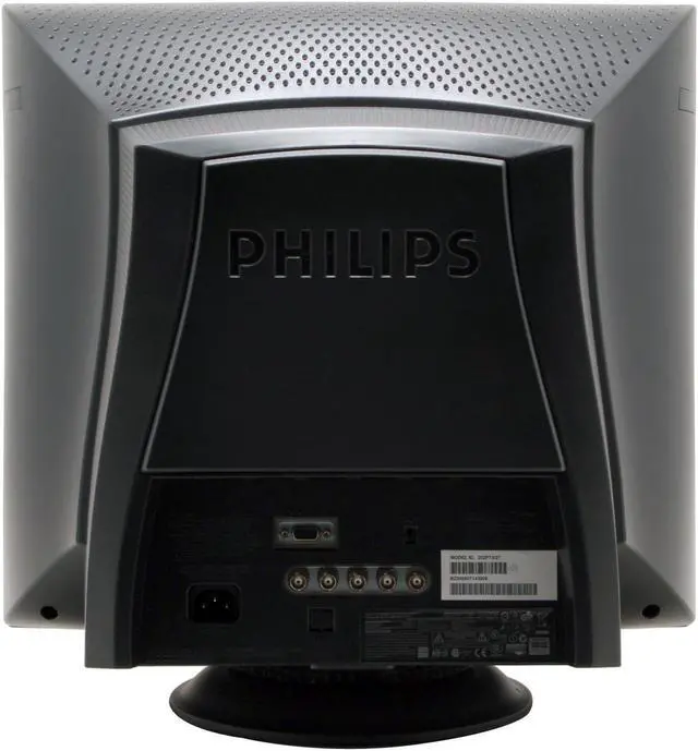 Alt view image 8 of 9 - PHILIPS 202P73/27 Silver-Black 22" CRT Monitor 0.25mm Dot Pitch D-Sub