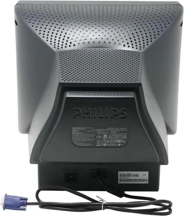 Alt view image 4 of 7 - PHILIPS 109B65/27 Black 19" CRT Monitor 0.25mm Dot Pitch D-Sub