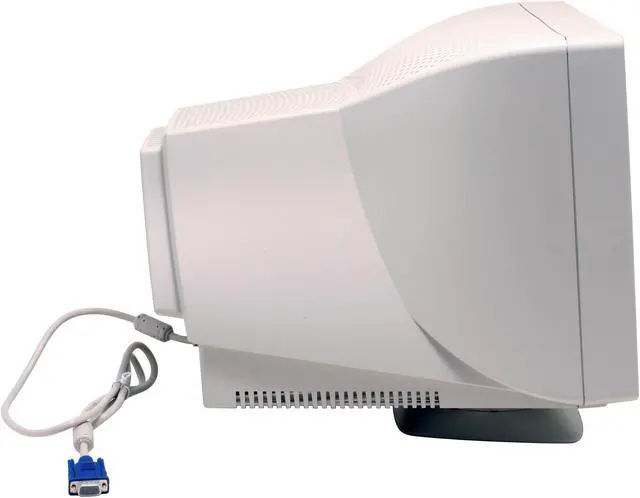 Alt view image 4 of 7 - PHILIPS 107T51/74 White 17" CRT Monitor 0.25mm Dot Pitch D-Sub