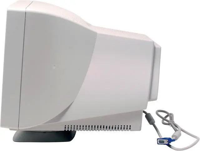 Alt view image 5 of 7 - PHILIPS 107T51/74 White 17" CRT Monitor 0.25mm Dot Pitch D-Sub