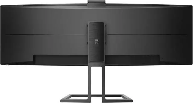 Alt view image 6 of 9 - Philips 499P9H 49" SuperWide Curved Monitor, Dual QHD 5120 x 1440 32:9, USB-C Docking, KVM Switch, HDMI/DisplayPort, Windows Hello Pop-Up Webcam, SmartEgoBase, LightSensor