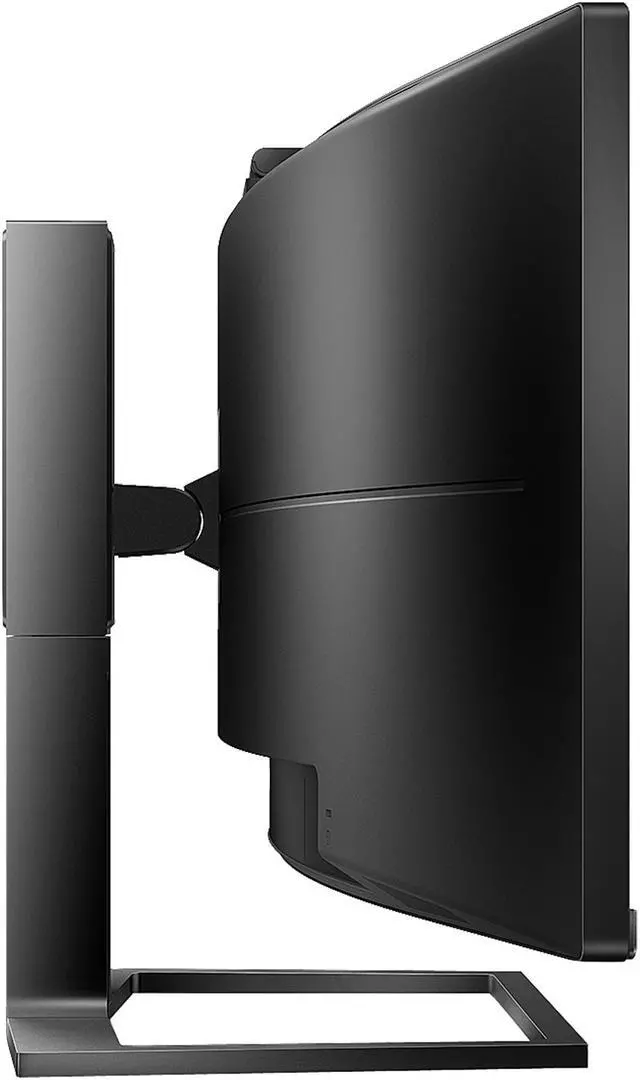 Alt view image 5 of 9 - Philips 499P9H 49" SuperWide Curved Monitor, Dual QHD 5120 x 1440 32:9, USB-C Docking, KVM Switch, HDMI/DisplayPort, Windows Hello Pop-Up Webcam, SmartEgoBase, LightSensor