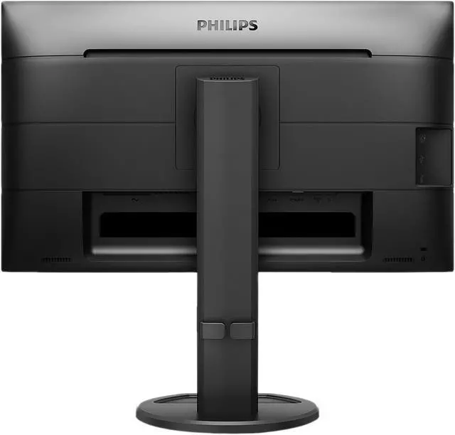 Alt view image 5 of 10 - PHILIPS 241B8QJEB 24" Frameless Monitor, Full HD IPS, USB 3.0 hub, Built-in Speakers, VESA, Height Adjustable Stand, TCO Edge, 4Yr Advance Replacement Warranty