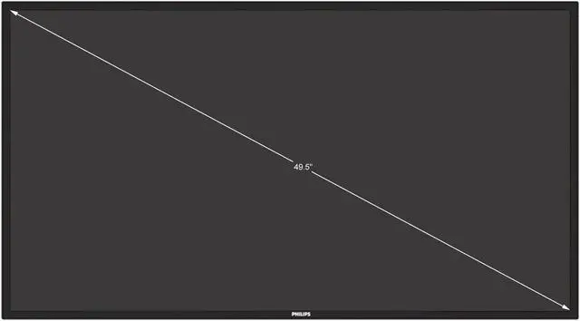 Alt view image 2 of 4 - Philips 50BDL4550D/00 50" Signage Solutions D-Line Display