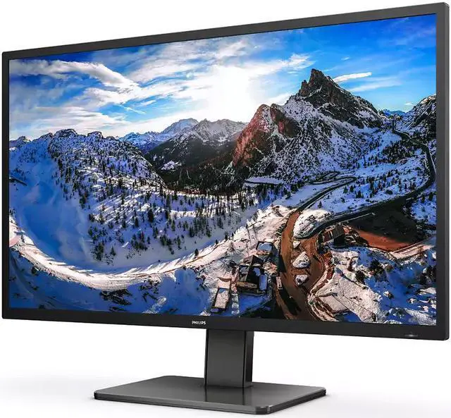 Alt view image 6 of 6 - PHILIPS 43" 60 Hz VA UHD Monitor 4 ms (Gray to Gray) 3840 x 2160 (4K) NTSC 105%, sRGB 126%, Adobe RGB 90% Flat Panel 439P1