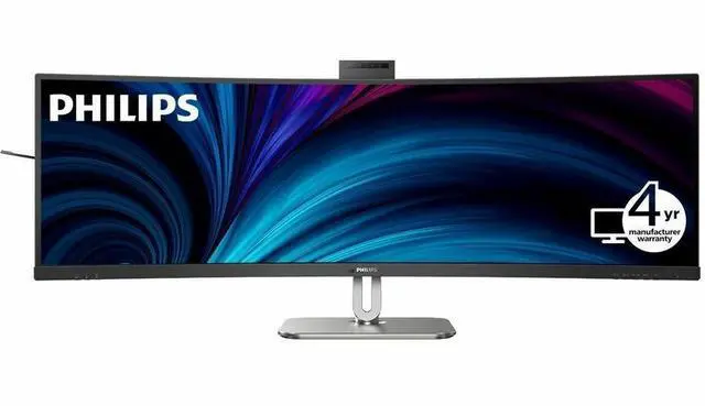 Main image of PHILIPS 49" VA VA Monitor - LCD Flat Panel 4 ms 6000 Series 49B2U6900CH