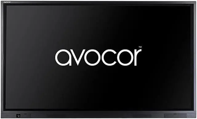 Alt view image 2 of 5 - Avocor AVE-6530-A 65" IntelliTouch Touchscreen Monitor 370 cd/m2 4000:1 Built-in Speakers