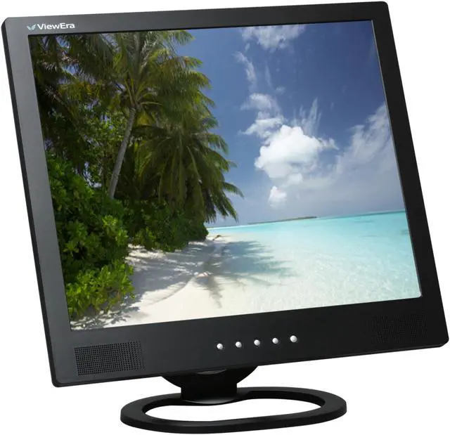 Alt view image 3 of 8 - ViewEra 19" Active Matrix, TFT LCD SXGA LCD Video Monitor 5 ms D-Sub, S-Video, Composite V191HV (black) V191HV-B