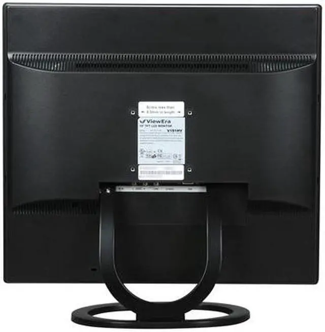 Alt view image 5 of 8 - ViewEra 19" Active Matrix, TFT LCD SXGA LCD Video Monitor 5 ms D-Sub, S-Video, Composite V191HV (black) V191HV-B
