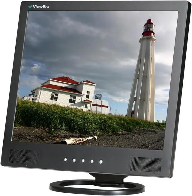 Main image of ViewEra V172SV-B Black 17" 8ms LCD Video Monitor 300 cd/m2 500:1 Built-in Speakers&Composite video