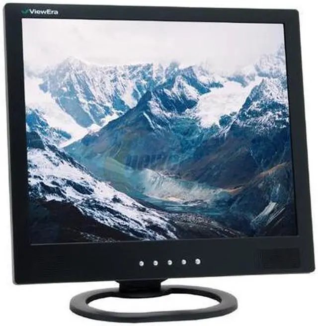 Main image of ViewEra 19" Active Matrix, TFT LCD SXGA LCD Monitor, No Dead Pixel Guarantee 8ms Gray To Gray D-Sub, DVI-D V191WD-B