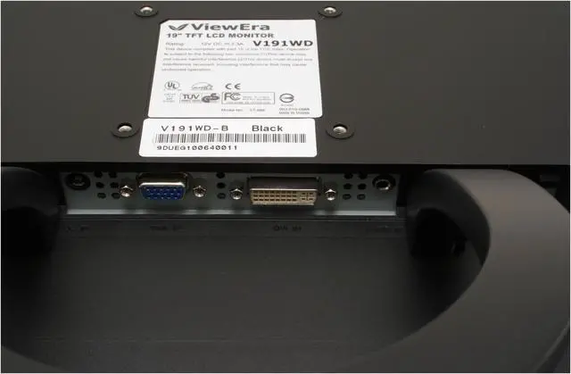 Alt view image 6 of 10 - ViewEra 19" Active Matrix, TFT LCD SXGA LCD Monitor, No Dead Pixel Guarantee 8ms Gray To Gray D-Sub, DVI-D V191WD-B