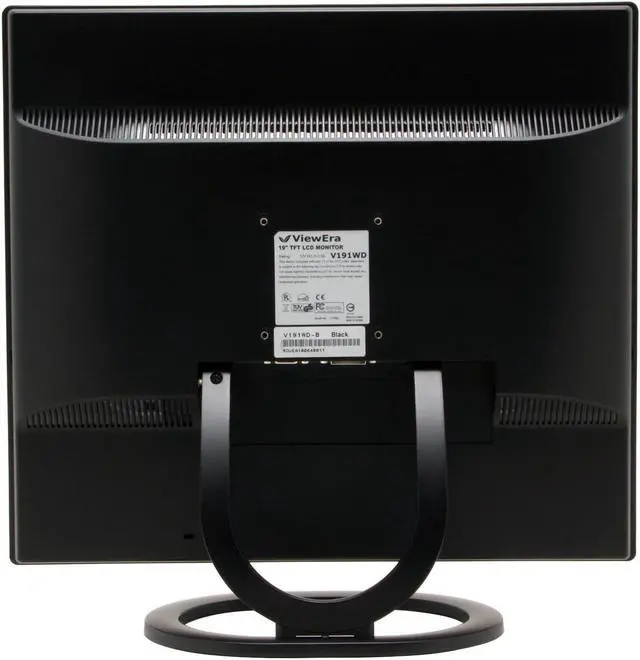 Alt view image 7 of 10 - ViewEra 19" Active Matrix, TFT LCD SXGA LCD Monitor, No Dead Pixel Guarantee 8ms Gray To Gray D-Sub, DVI-D V191WD-B