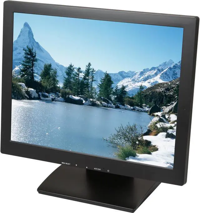 Main image of ViewEra V157TP Black 15" USB 5-wire Resistive Touchscreen Monitor 250 cd/m2 500:1