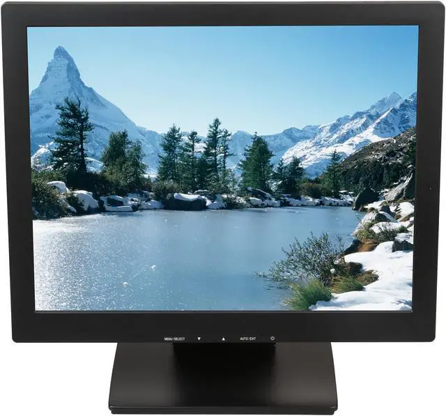 Alt view image 2 of 8 - ViewEra V157TP Black 15" USB 5-wire Resistive Touchscreen Monitor 250 cd/m2 500:1