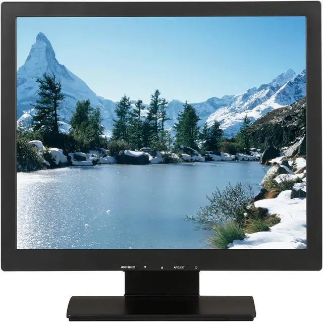 Alt view image 2 of 9 - ViewEra V177TP Black 17" USB 5-wire Resistive Touchscreen Monitor 250 cd/m2 500:1