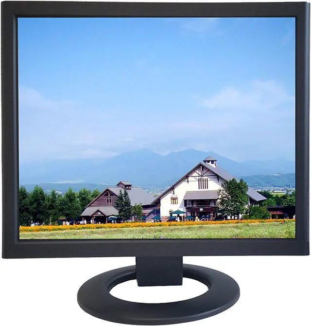Main image of ViewEra V198HB Black 19" HDMI/BNC LCD/LED Security Monitor, 250cd/m2, 1000:1, HDMI, BNC In/Out, D-Sub