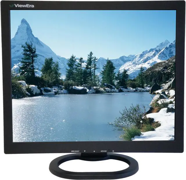 Main image of ViewEra V172BN2 Black 17" LCD/LED Video Monitor, 250cd/m2, 1000:1, BNC In/Out, D-Sub