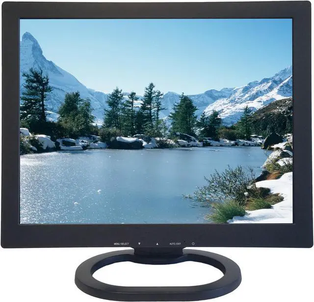 Main image of ViewEra V151BN2 Black 15" LCD/LED Security Monitor, 350cd/m2, 700:1, BNC In/Out, D-Sub