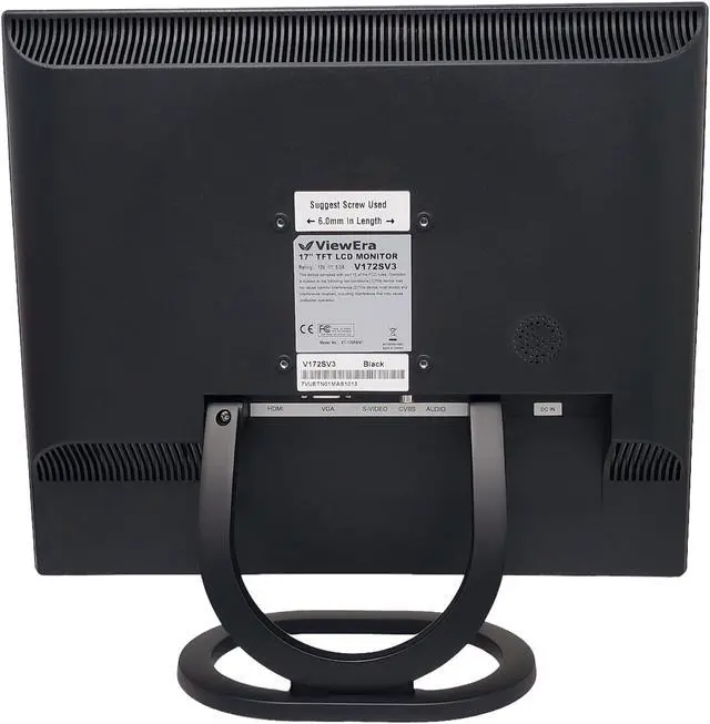 Alt view image 5 of 6 - ViewEra V172SV3 17" Active Matrix, TFT LCD Video Monitors - 5 ms, 1280 x 1024 Built-in Speakers