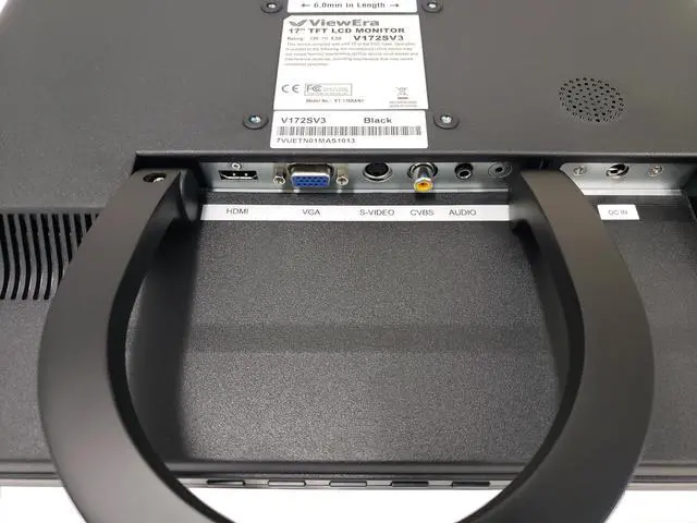 Alt view image 6 of 6 - ViewEra V172SV3 17" Active Matrix, TFT LCD Video Monitors - 5 ms, 1280 x 1024 Built-in Speakers