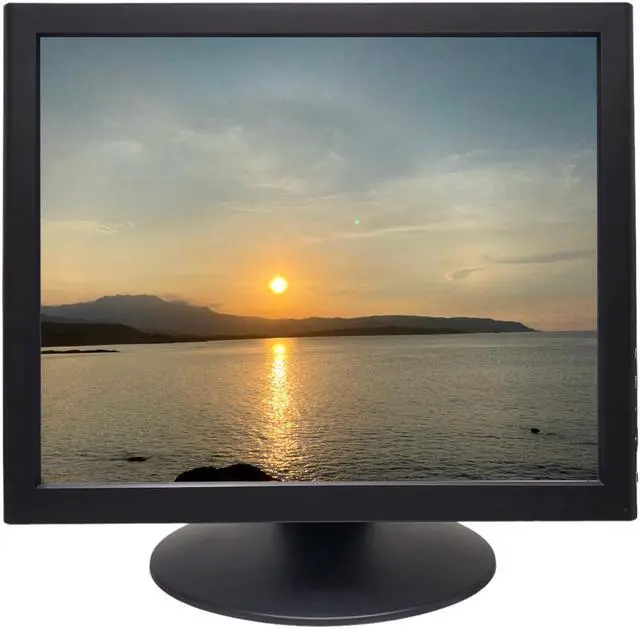 Main image of ViewEra V178TP Black 17" USB 5-wire Resistive Touchscreen Monitor, 1000:1, 1280x1024, Active TFT LCD