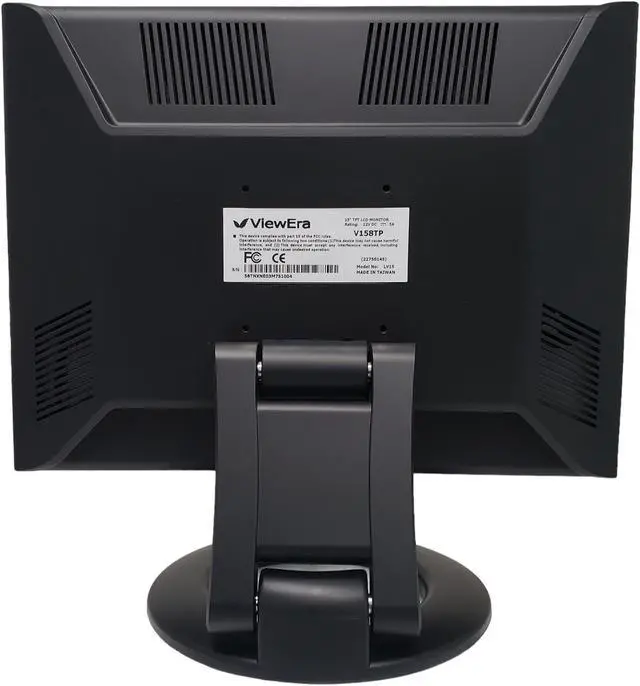 Alt view image 4 of 5 - ViewEra V158TP Black 15" 5-wire Resistive Monitors - Touchscreen, 700:1, 1024x768, Active TFT LCD