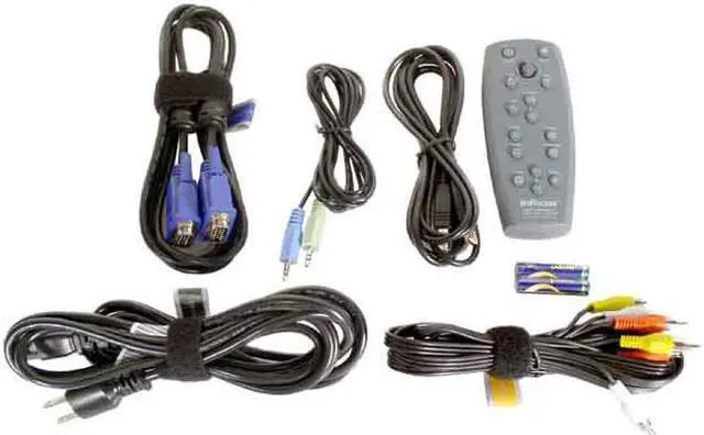Alt view image 6 of 6 - InFocus LP820 1024 x 768 3200 max ANSI lumens LCD Projector 800:1