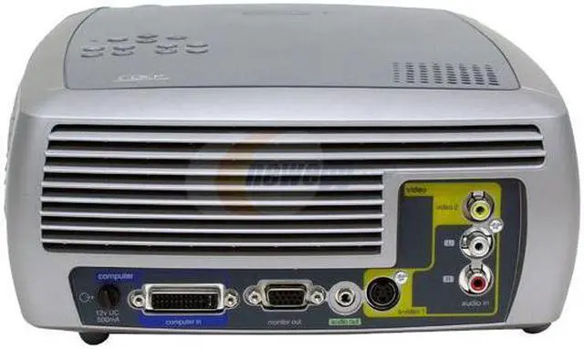 Alt view image 4 of 8 - InFocus X2 1024 x 768 1700 max ANSI lumens DLP Projector 2000:1