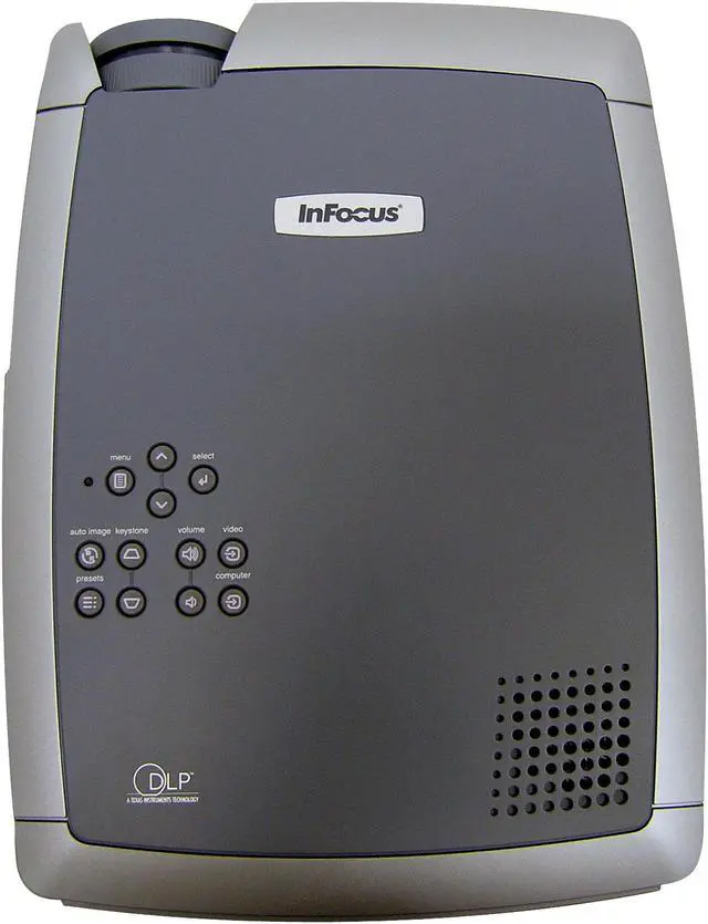 Alt view image 6 of 8 - InFocus X2 1024 x 768 1700 max ANSI lumens DLP Projector 2000:1