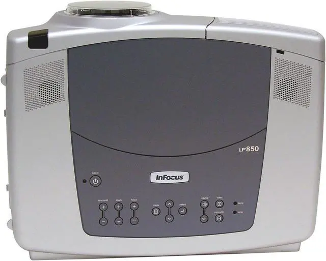Alt view image 5 of 7 - InFocus LP850 1024 x 768 4500 Max ANSI lumens LCD Projector 750:1