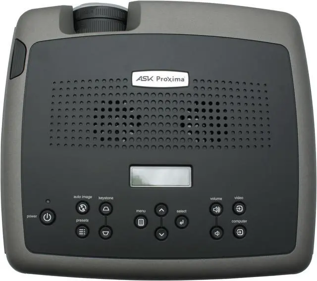 Alt view image 7 of 10 - ASK Proxima C160 1024 x 768 1700 Max ANSI lumens LCD Projector 400:1