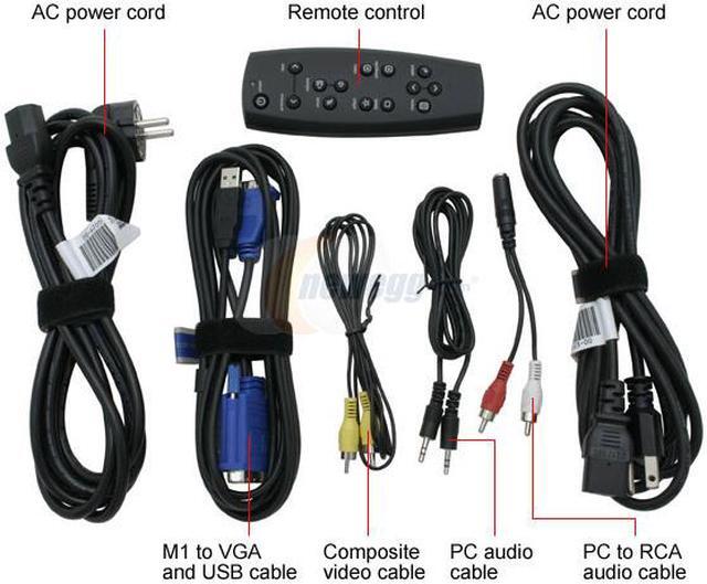 Alt view image 8 of 9 - InFocus LP600 1024 x 768 2000 max ANSI lumens (standard mode), 1500 max ANSI lumens (whisper mode) DLP Projector 1000:1